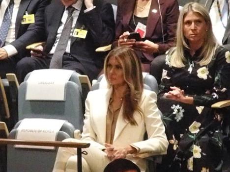 Melanija Tramp u Ujedinjenim Nacijama