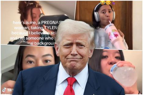 Donald Tramp i trudnice koje piju paracetamol