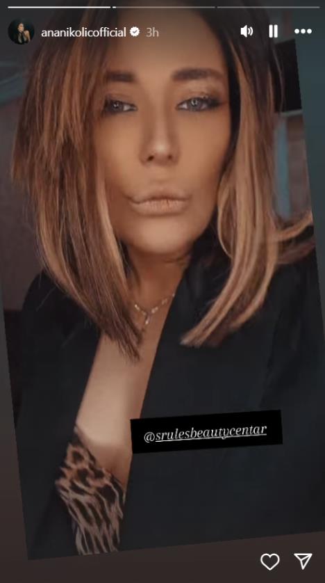 Ana Nikolić se ošišala