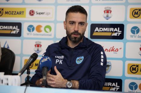 Radomir Koković, trener fudbalera Železničara iz Pančeva