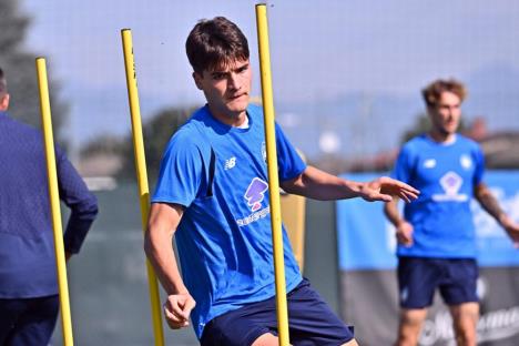 Obrić na treningu u Atalanti