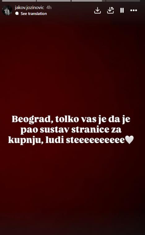 Jakov Jozinović oglašavanje