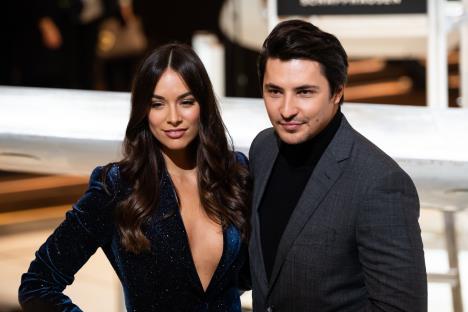 Monika Radulović sa suprugom