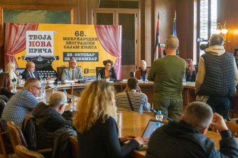 Konferencija za medije povodom 68. Međunarodnog beogradskog sajma knjiga