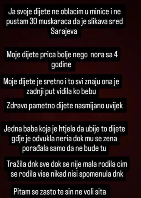 Hanna se oglasila na Instagramu