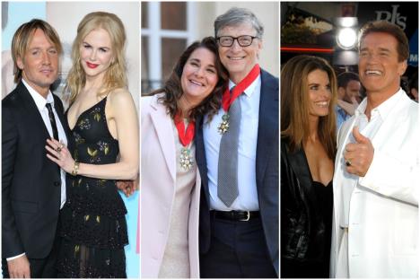 Nikol Kidman, Kit Urban, Arnold Švarceneger, Marija Šrajver, Bil Gejts, Melinda Gejts