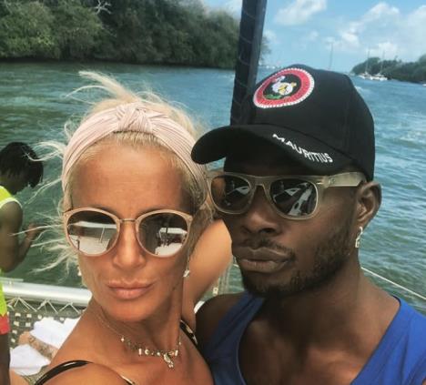 Valentina Triler sa suprugom