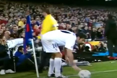 Luis Figo na Kamp Nou