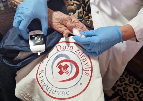 Najstarija Kragujevčanka izmerila šećer