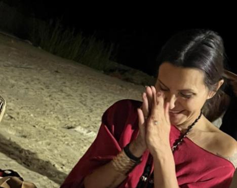 Elena Karić Karaman u ceremoniji vatre