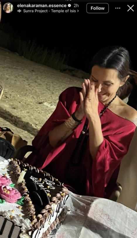 Elena Karić Karaman u ceremoniji vatre