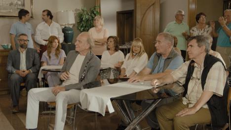 Na snimanju serije Miholjsko leto