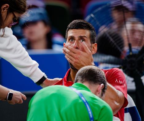 Povreda Đokovića protiv Munara