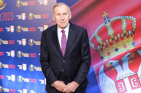 Dragan Džajić, predsednik Srpskog fudbalskog saveza