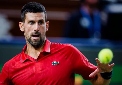 Đoković tokom meča protiv Munara