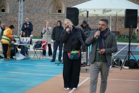 4. Glumica Nataša Aksentijević i Sportski komentator Smiljan Banjac.JPG