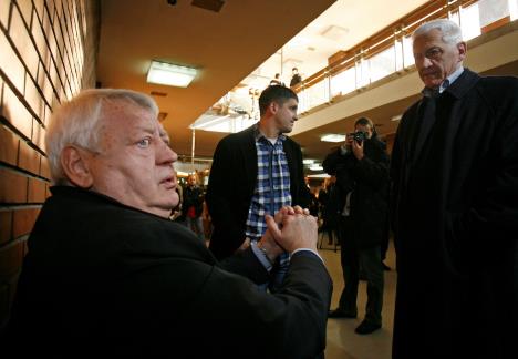 Miloš Marinković i Vladimir Cvetković tokom suđenja