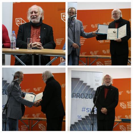 Laslo Krasnahorkai  u Novom Sadu