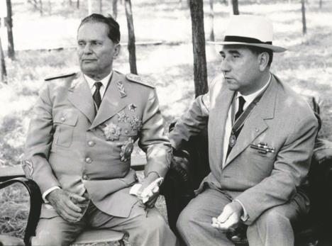 Aleksandar Leka Ranković i Josip Broz Tito