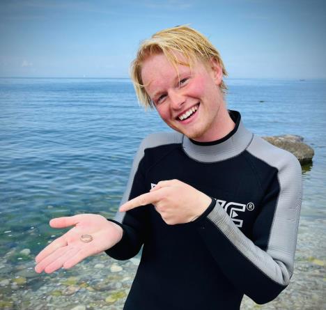 Elias Verlinge pronašao izgubljeni prsten u Švedskoj