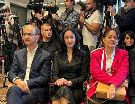 Jelena Žarić Kovačević i Đuro Macut