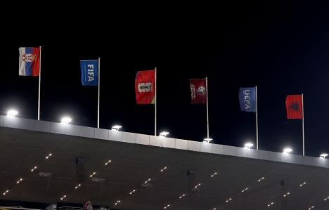 Stadion Dubočica, Srbija - Albanija