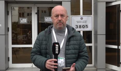 Reporter Kurir televizije u Leposaviću uoči izbora