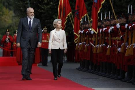 Fon der Lajen i Rama o evrointegraciji Albanije