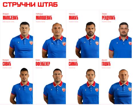 Stručni štab Zvezde