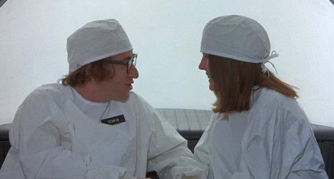 Vudi Alen i Dajana Kiton u filmu Sleepers