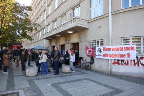 Blokada Pete beogradske gimnazije