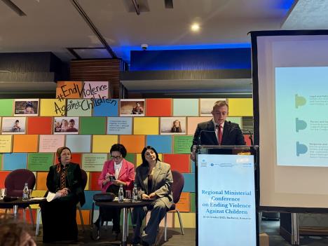 Lazar Petrović Regionalna konferencija posvećena iskorenjivanju nasilja nad decom_Bukurešt 4.jpeg