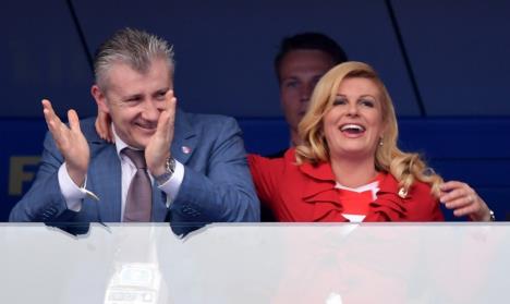 Davor Šuker u društvu Kolinde Grabar Kitarović