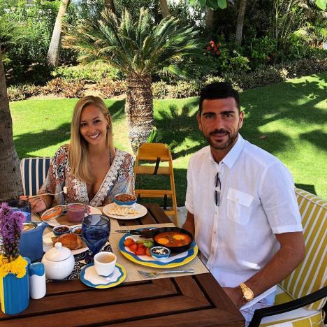 Gracijano Pele i Viktorija Varga na ručku