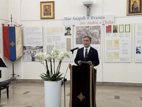 Nikola Selaković otvorio izložbu Ivo Andrić u Trstu (4).jpeg