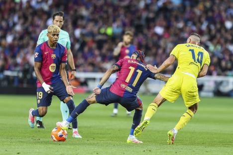 Barselona Viljareal Lamin Jamal Rafinja