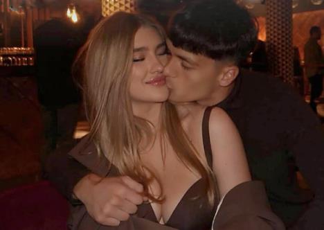 Lena Marinković pozira sa novim dečkom, fudbalerom Partizana Vukašinom Jovanovićem