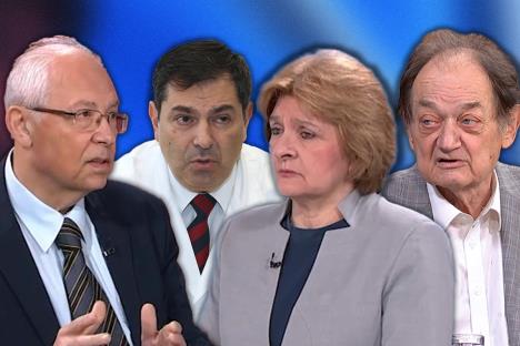 Dr Miljko Ristić, dr Milika Ašanin, prof. dr Danica Grujičić, dr Predrag Kon