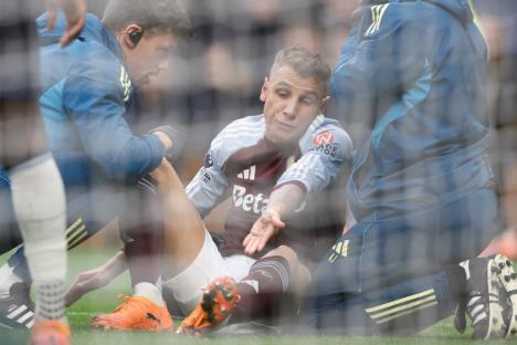 Reakcija Luke Dinja nakon povrede