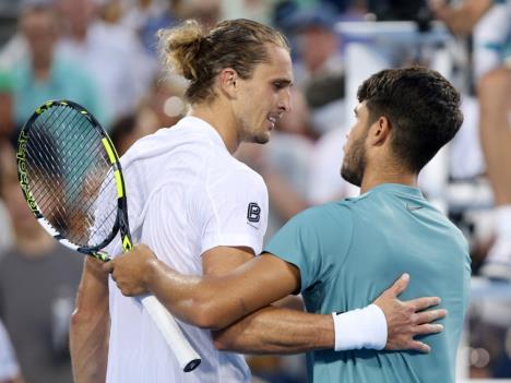 Aleksander Zverev i Karlos Alkaraz