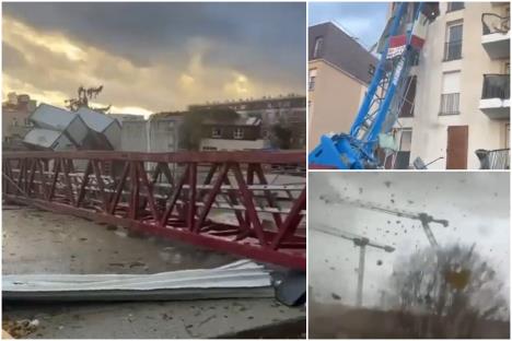 Superćelijska oluja u Francuskoj