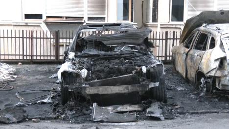 Zapljen automobil Čukarica