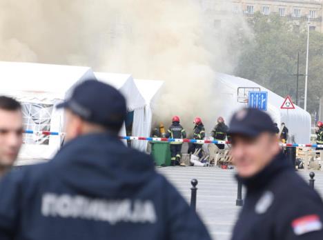 požar šator skupština Srbije