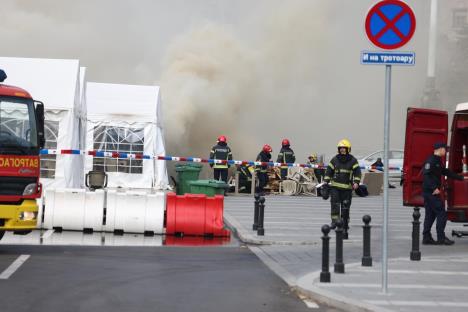 požar šator skupština Srbije