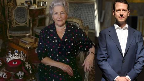 Grofica Izabela kraj ukradenog nakita i princ Filip Karađorđević