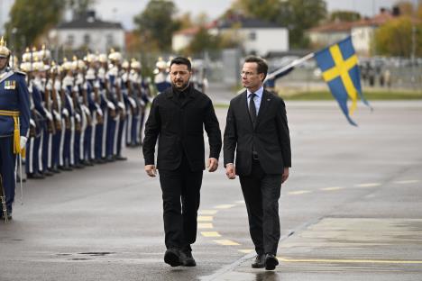 Volodimir Zelanski Švedska