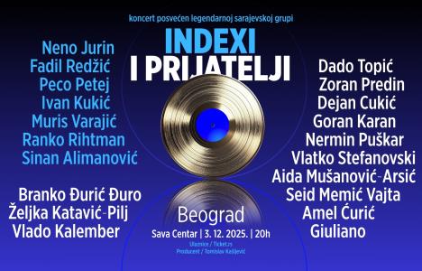 Koncert Indexi i prijatelji