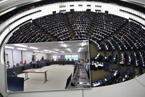 EU Parlament Strazbur blokaderi