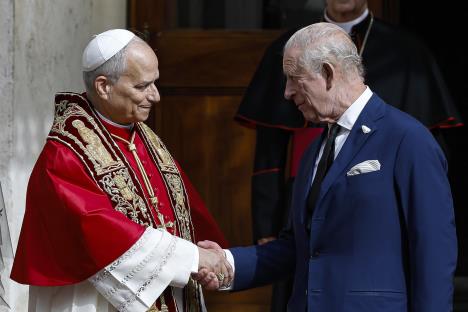 Kralj Čarls Vatikan