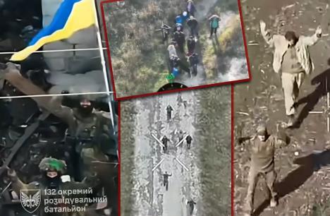 Ukrajinci zarobljeni Rusi